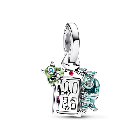 Disney Pixar Monsters, Inc. Door Dangle Charm Premium Fashion Jewelry Gift Collection