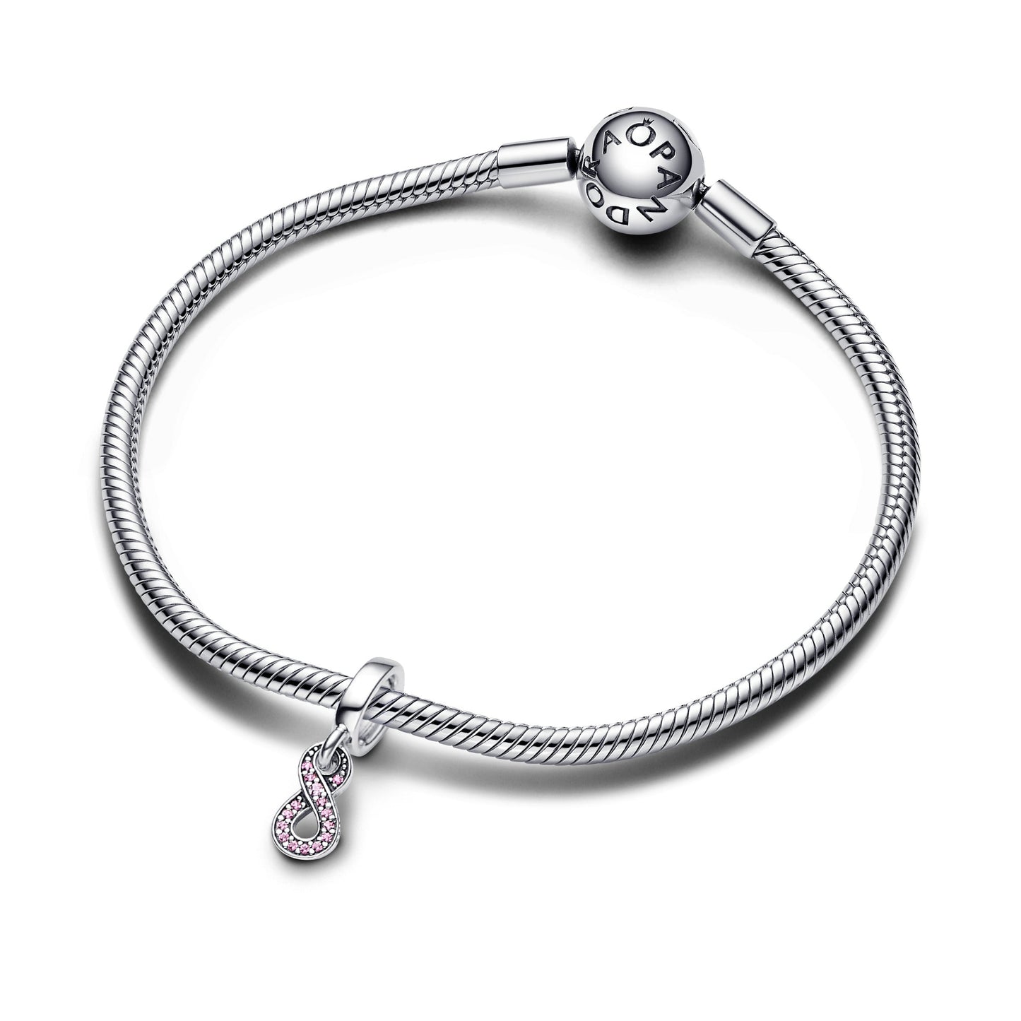 Sparkling Infinity Dangle Charm Premium Fashion Jewelry Gift Collection