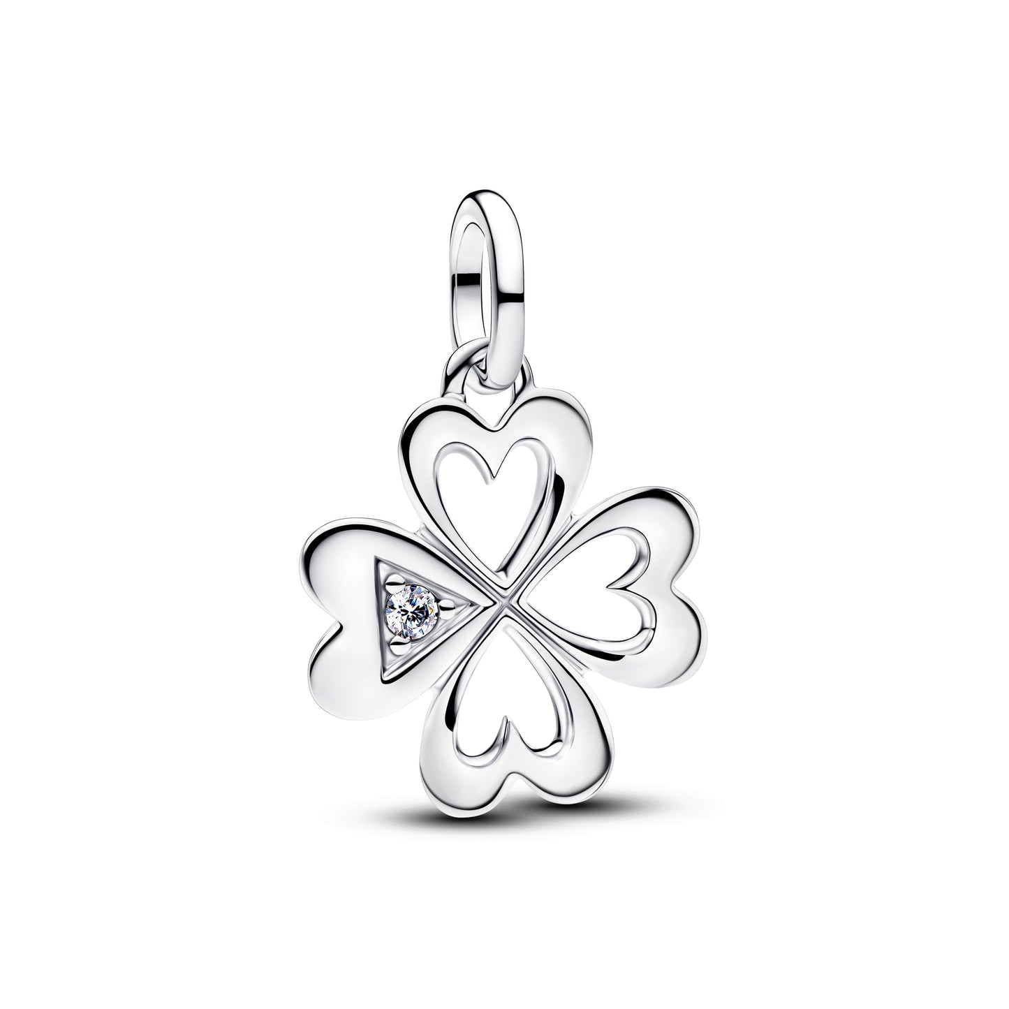 Heart Four-Leaf Clover Medallion Charm Premium Fashion Jewelry Gift Collection