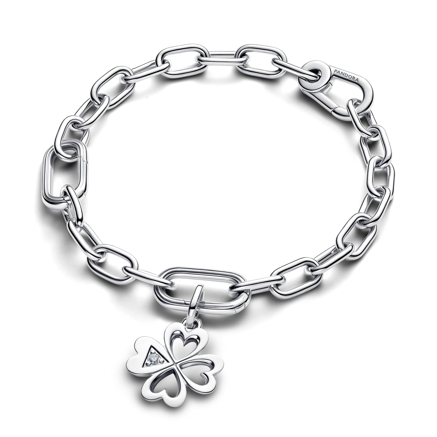 Heart Four-Leaf Clover Medallion Charm Premium Fashion Jewelry Gift Collection