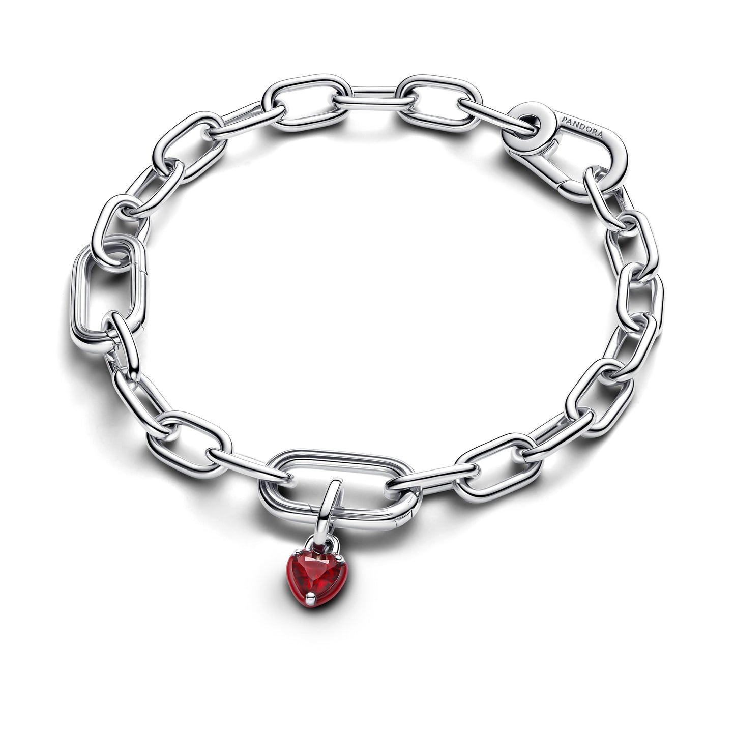 Red Chakra Heart Mini Dangle Charm Premium Fashion Jewelry Gift Collection