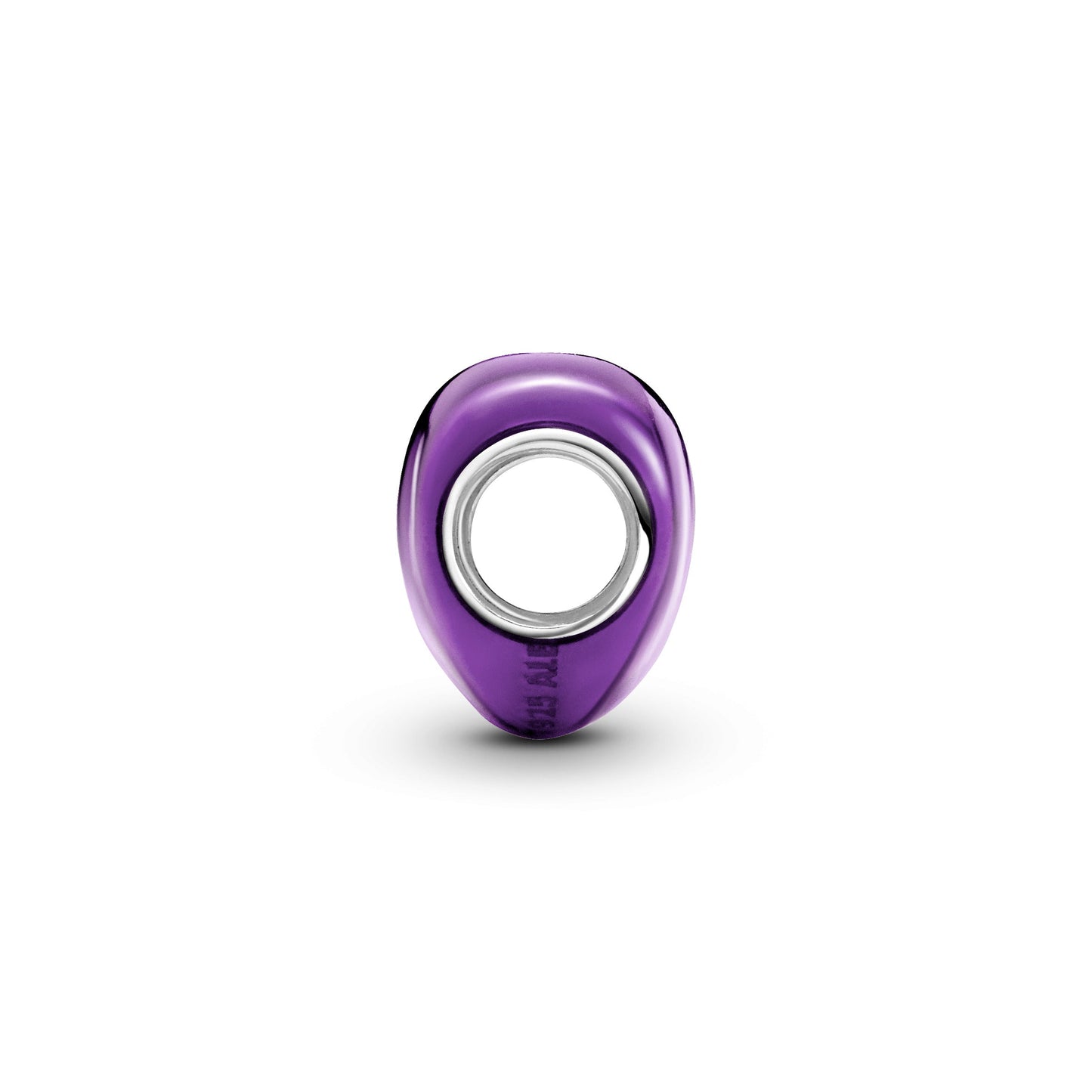 Metallic Purple Heart Charm Premium Fashion Jewelry Gift Collection