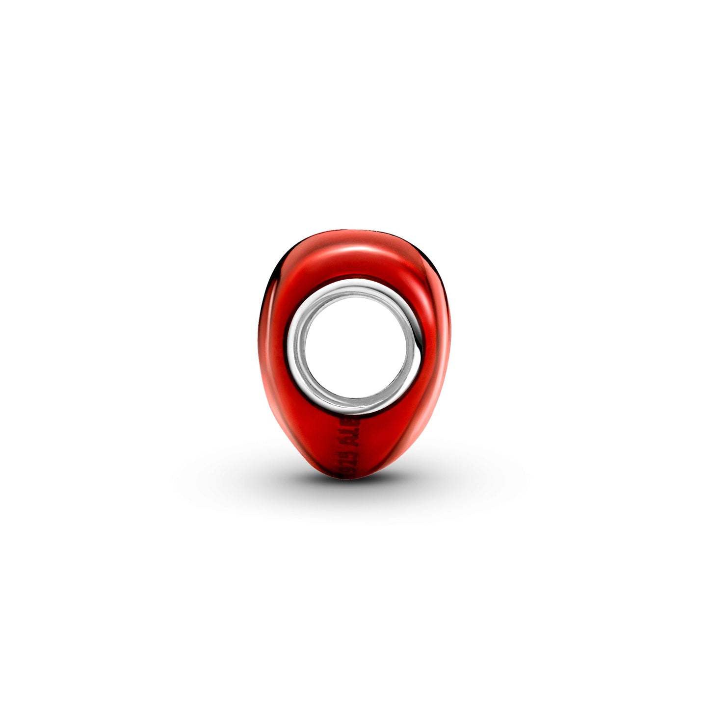 Metallic Red Heart Charm Premium Fashion Jewelry Gift Collection