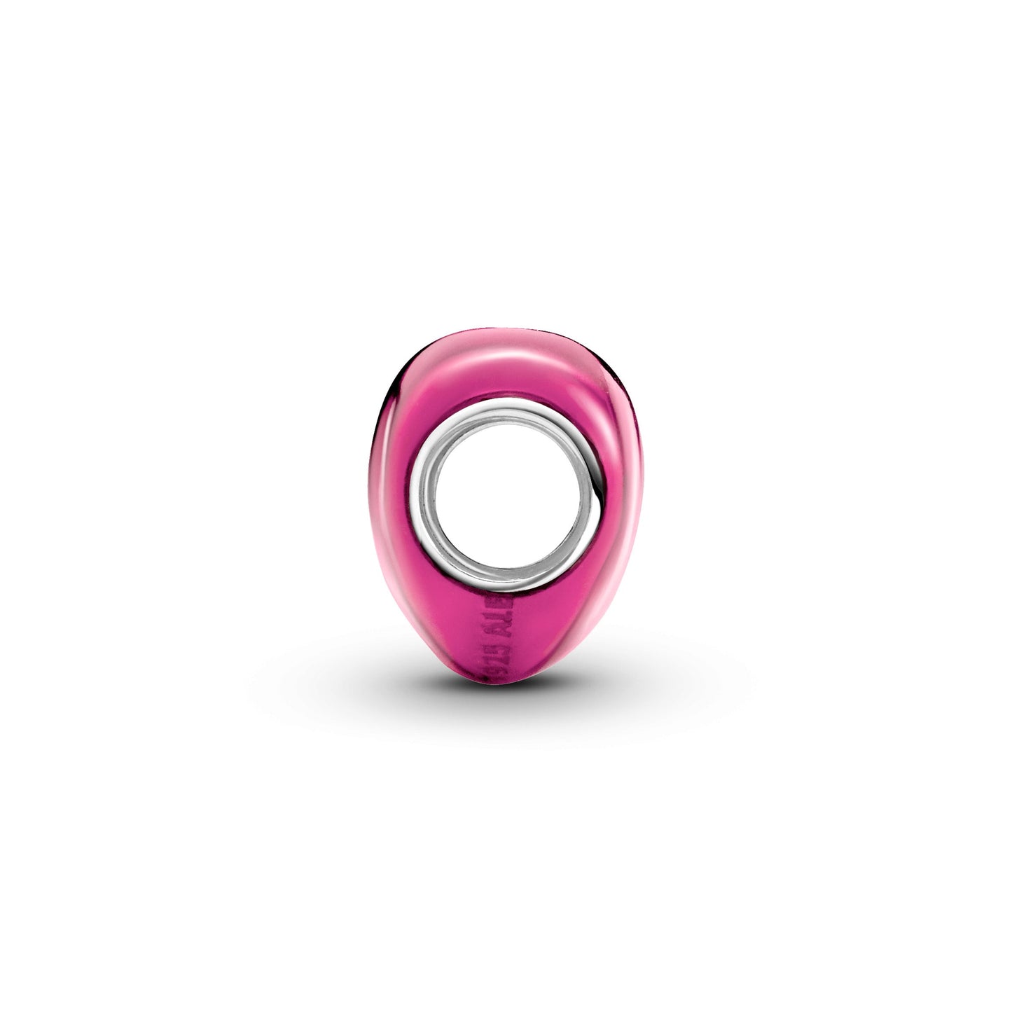 Metallic Pink Heart Charm Premium Fashion Jewelry Gift Collection