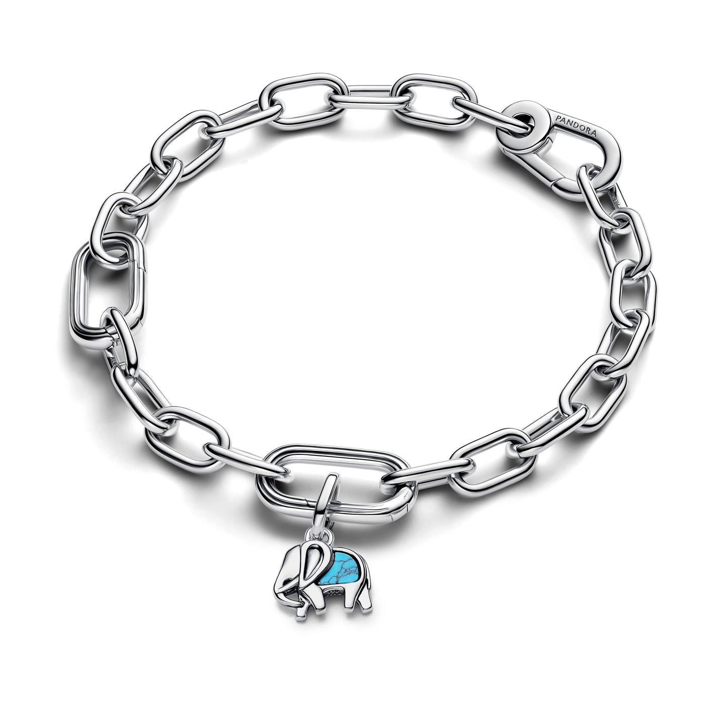 Turquoise-colored Elephant Mini Dangle Charm Premium Fashion Jewelry Gift Collection