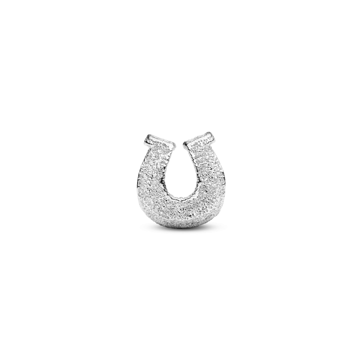 Textured Horseshoe Mini Charm Premium Fashion Jewelry Gift Collection