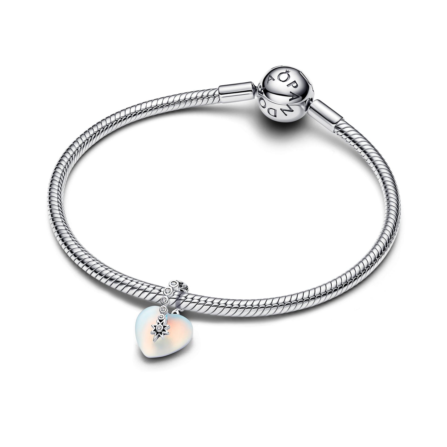 Shooting Star & Heart Dangle Charm Premium Fashion Jewelry Gift Collection