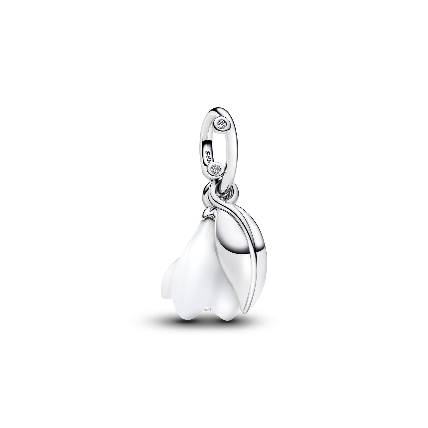 Snowdrop Flower Dangle Charm Premium Fashion Jewelry Gift Collection