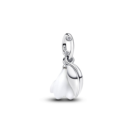 Snowdrop Flower Dangle Charm Premium Fashion Jewelry Gift Collection