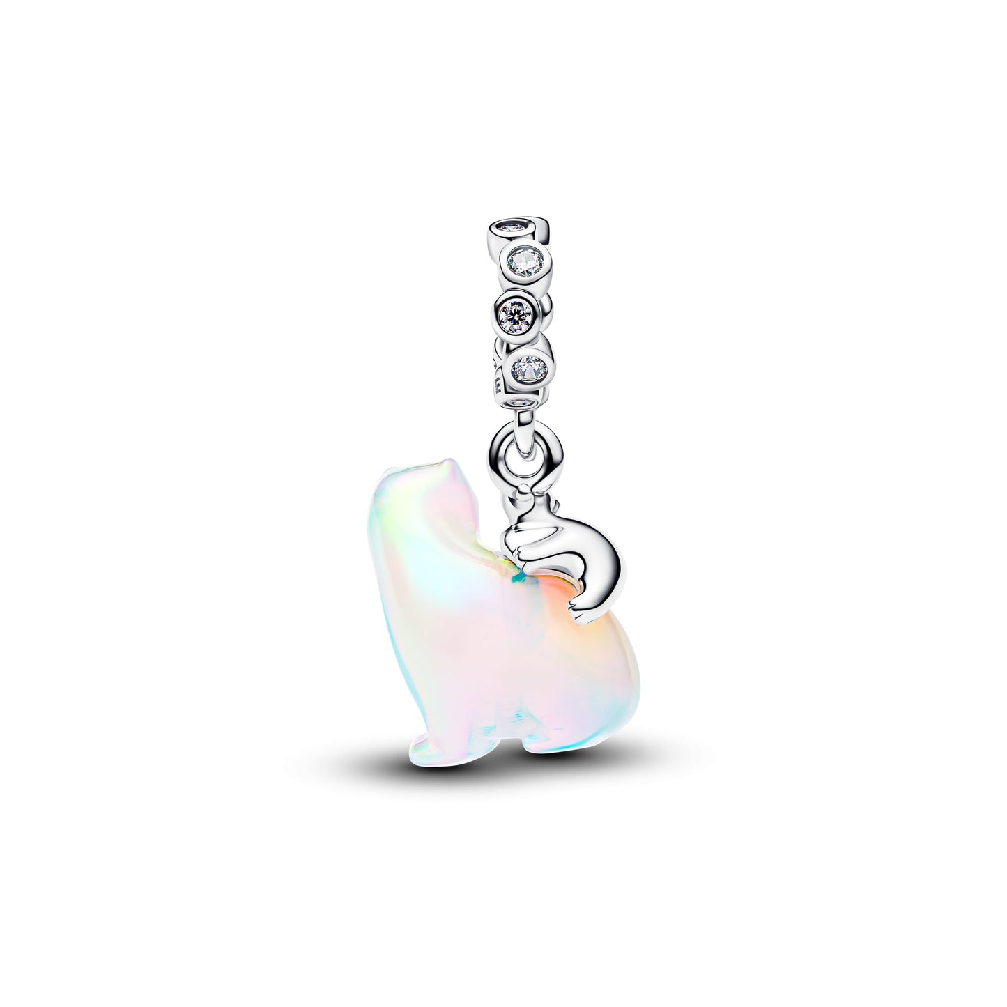 Polar Bear Mother & Cub Dangle Charm Premium Fashion Jewelry Gift Collection