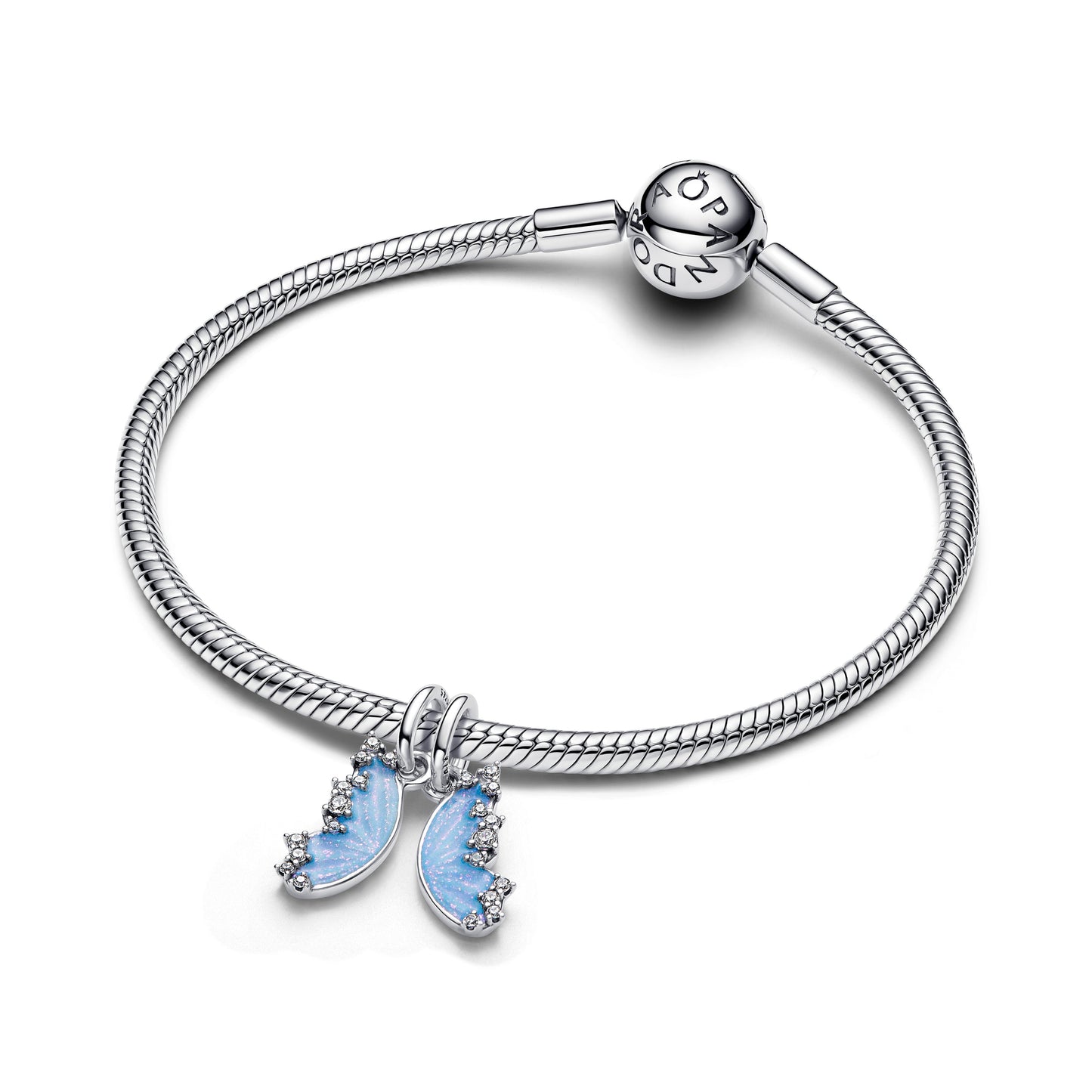 Splittable Butterfly Dangle Charm Premium Fashion Jewelry Gift Collection