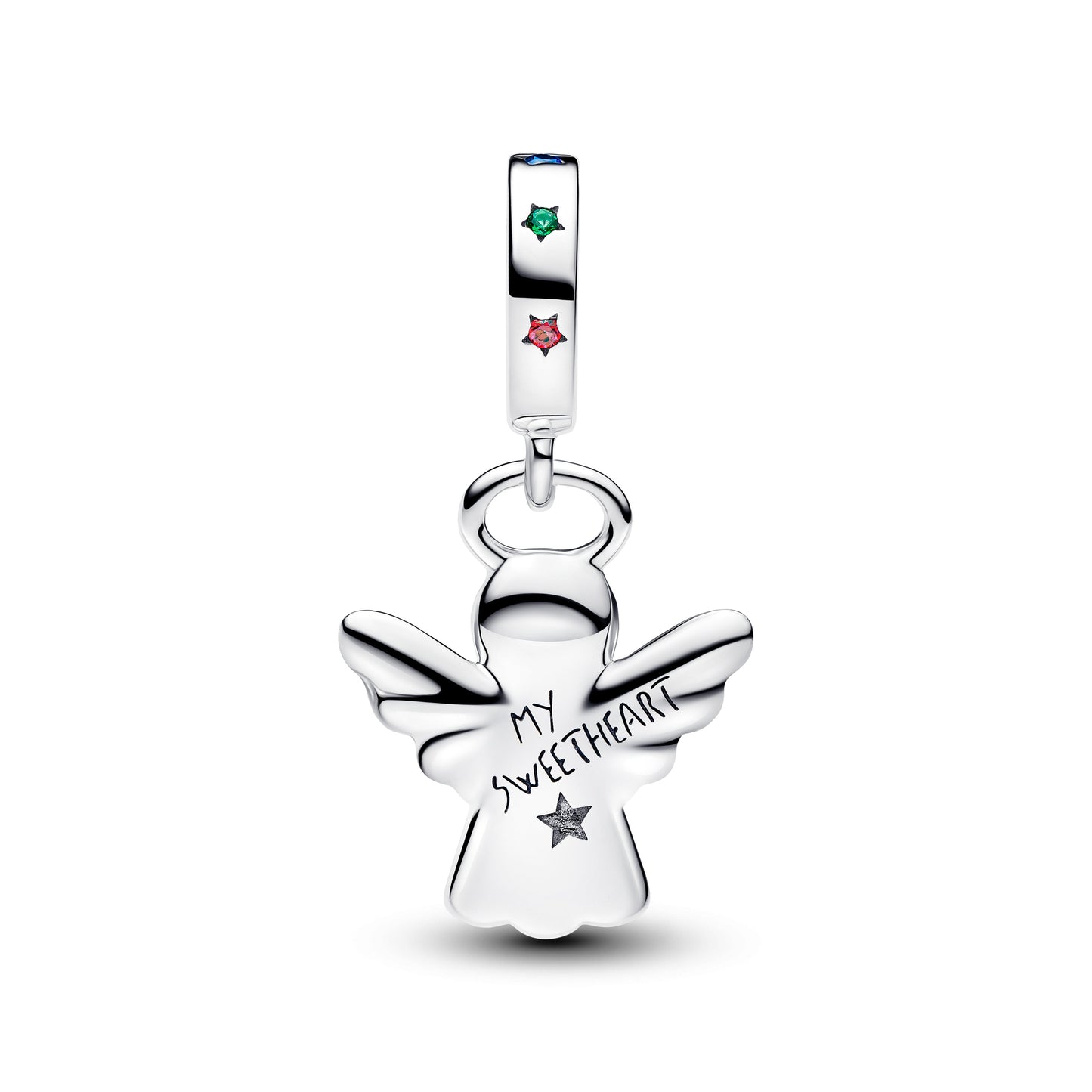 Gingerbread Angel Dangle Charm Premium Fashion Jewelry Gift Collection