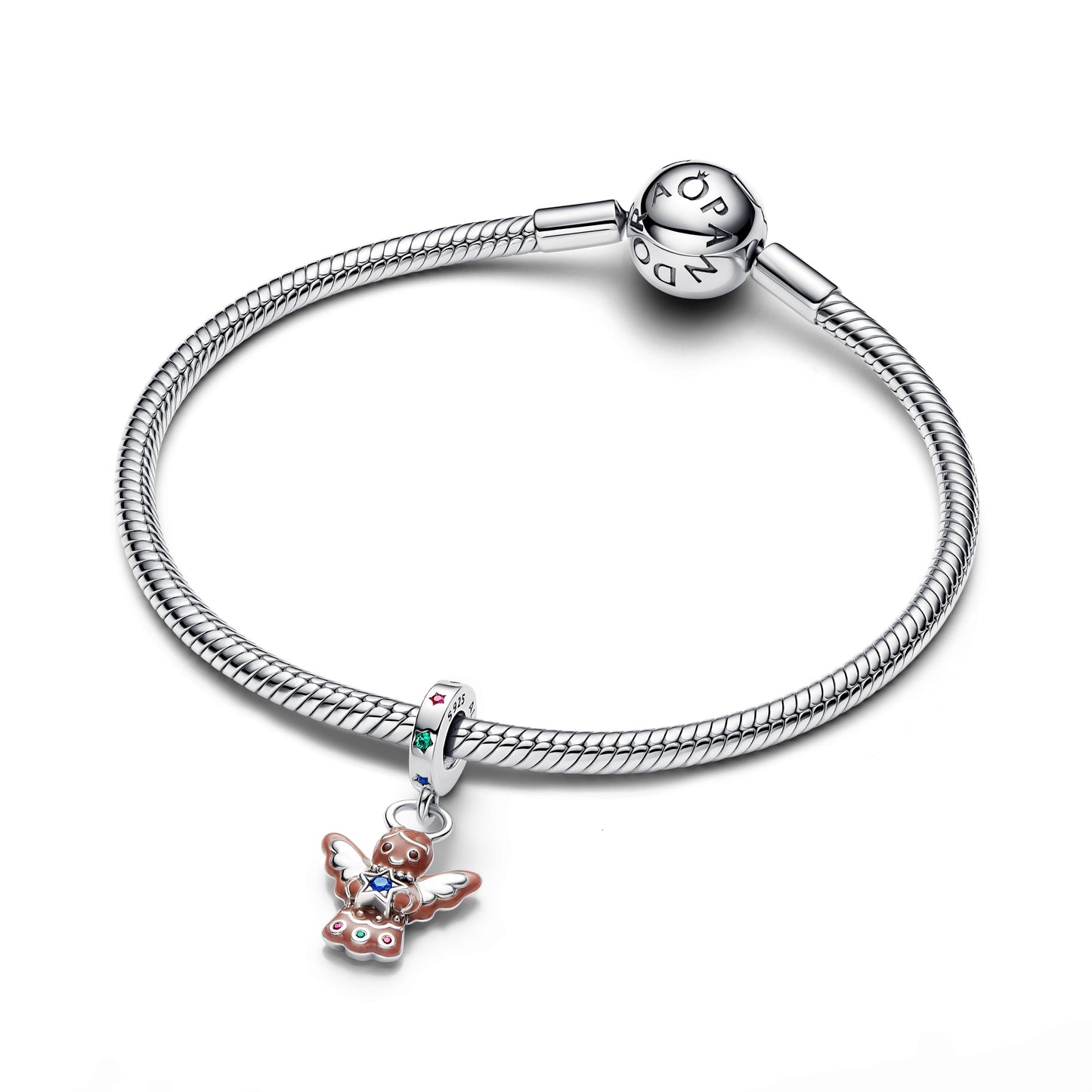 Gingerbread Angel Dangle Charm Premium Fashion Jewelry Gift Collection