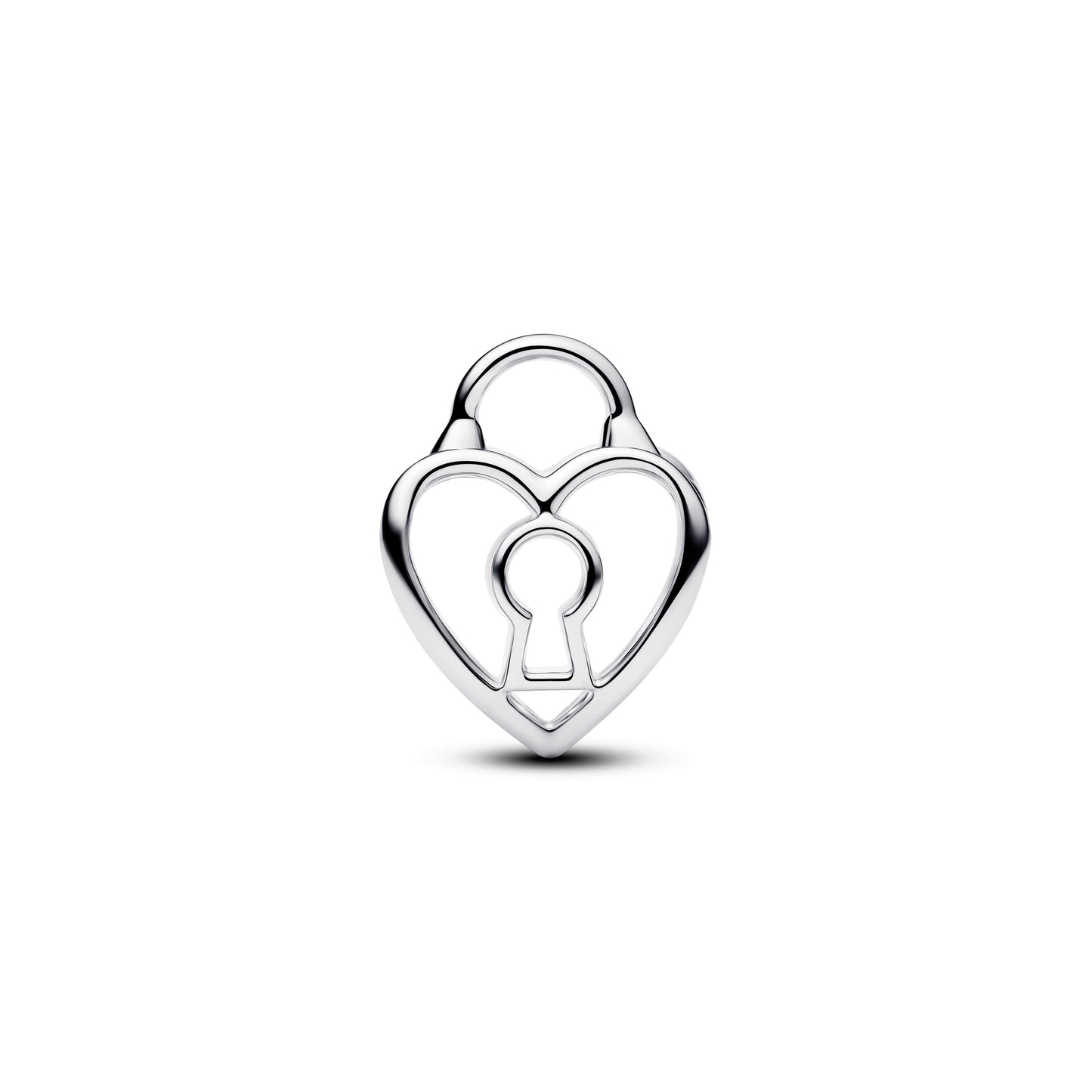 Openwork Heart Padlock Charm Premium Fashion Jewelry Gift Collection