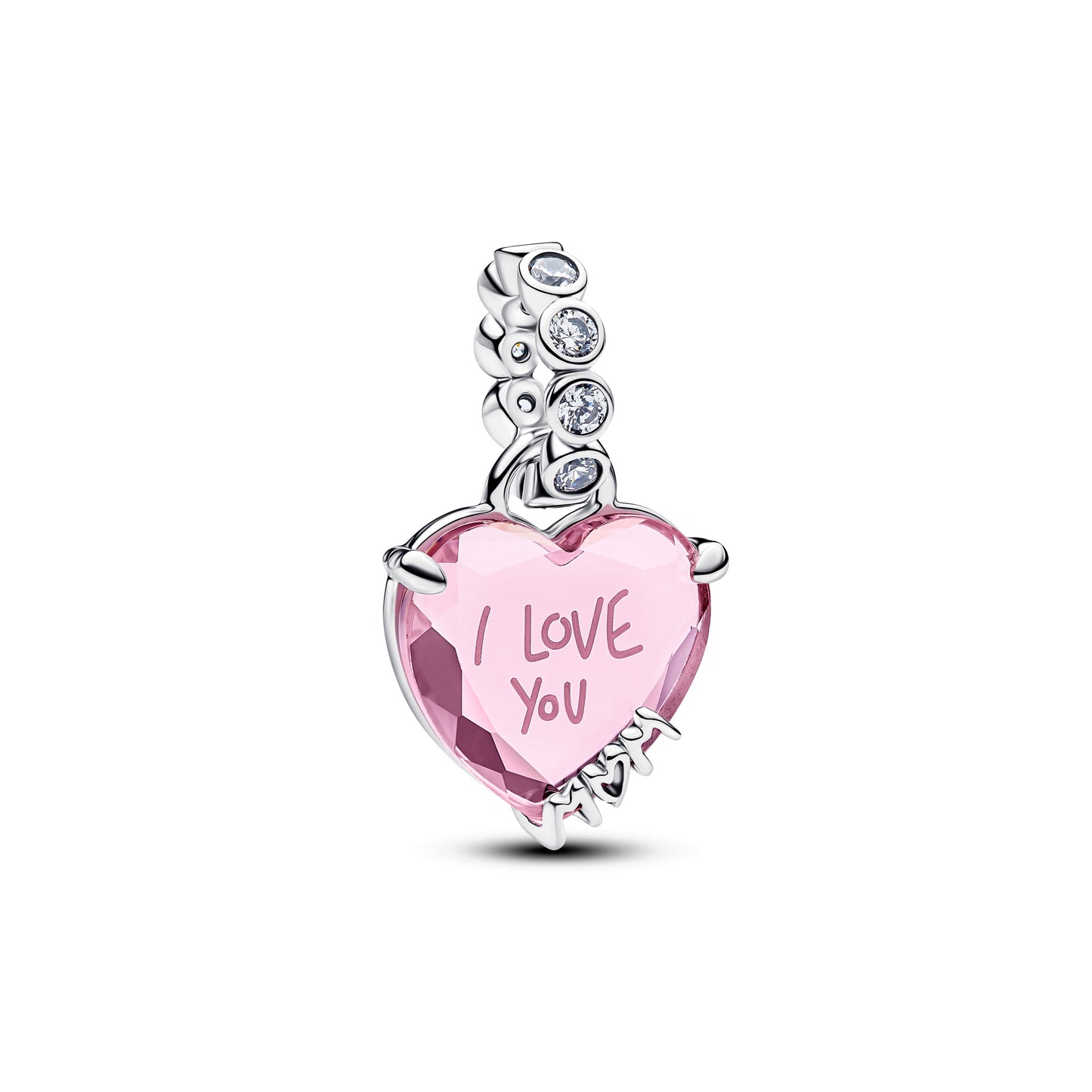 I Love You Mom Dangle Charm Premium Fashion Jewelry Gift Collection