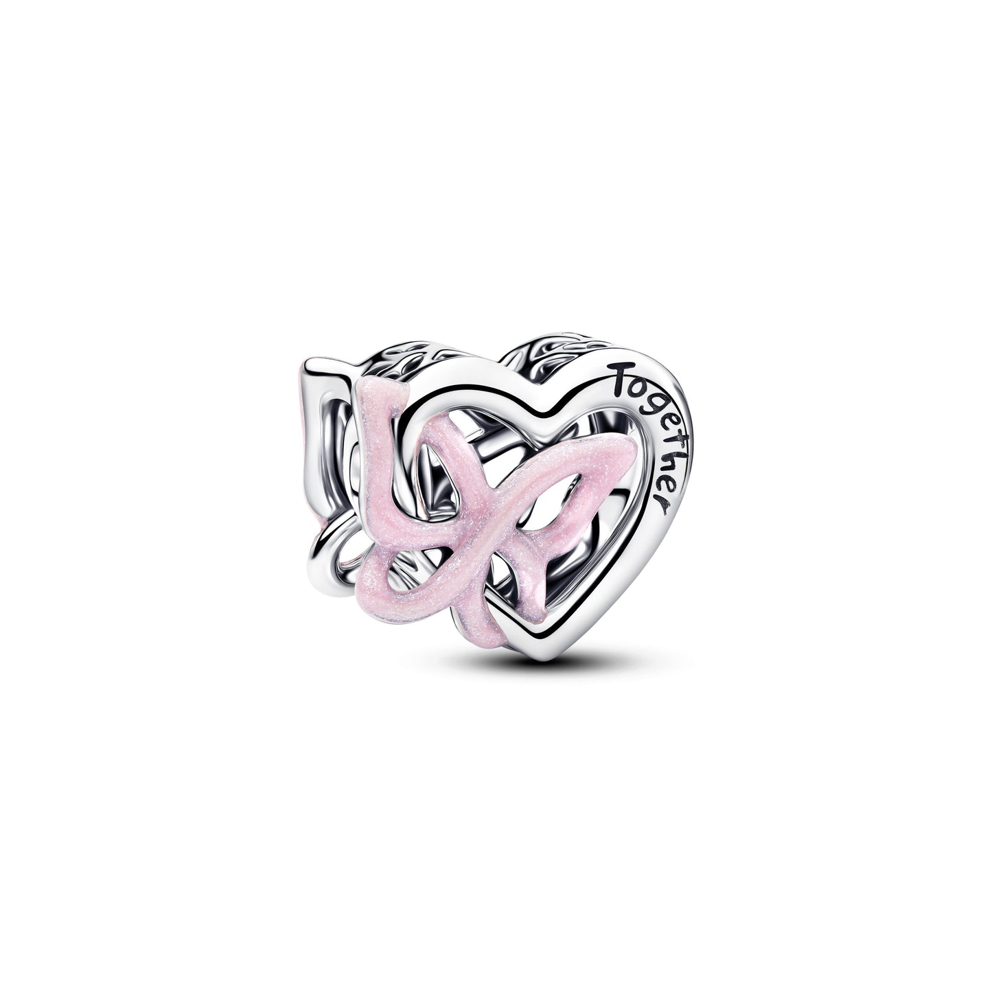 Entwined Heart & Butterfly Charm Premium Fashion Jewelry Gift Collection