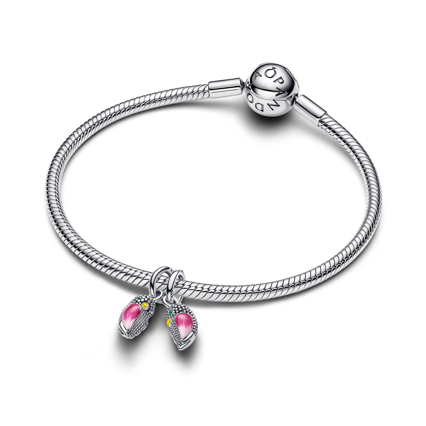 Love Birds Splittable Dangle Charm Premium Fashion Jewelry Gift Collection