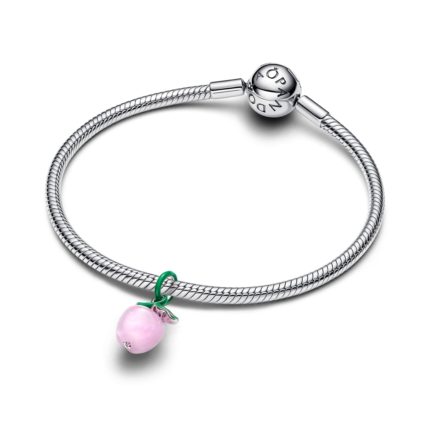 Murano Pink Apple Charm Premium Fashion Jewelry Gift Collection