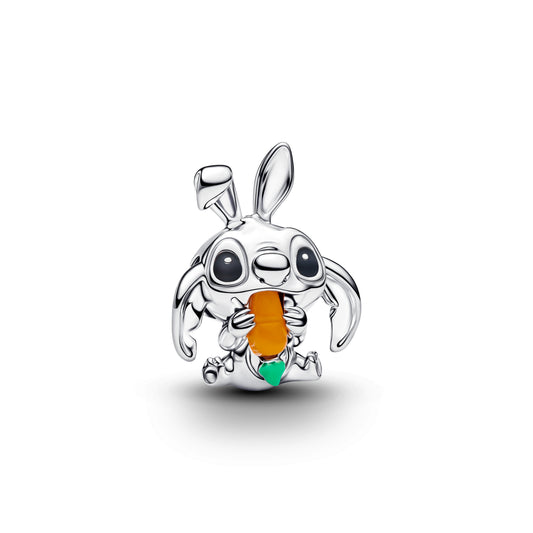 Disney Stitch Easter Bunny Charm Premium Fashion Jewelry Gift Collection