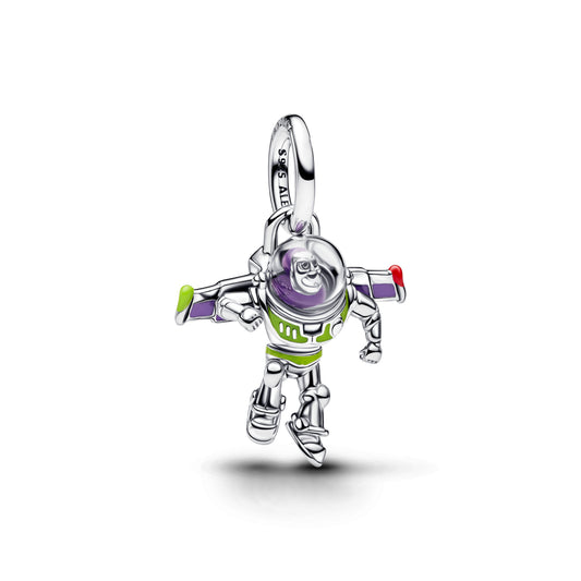 Disney Pixar Buzz Lightyear Dangle Charm Premium Fashion Jewelry Gift Collection