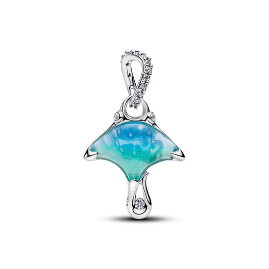Manta Ray Dangle Charm Premium Fashion Jewelry Gift Collection