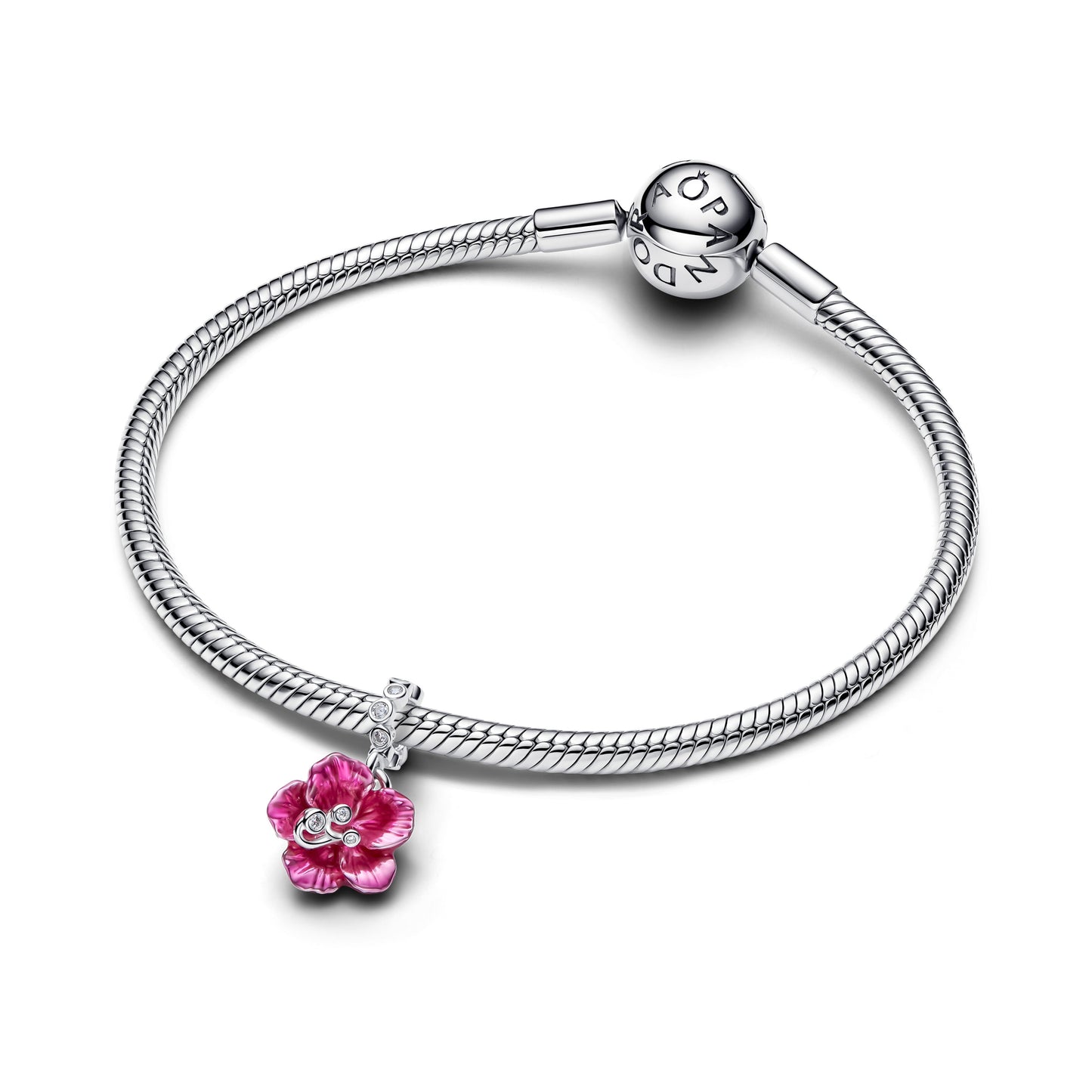 Hibiscus Dangle Charm Premium Fashion Jewelry Gift Collection