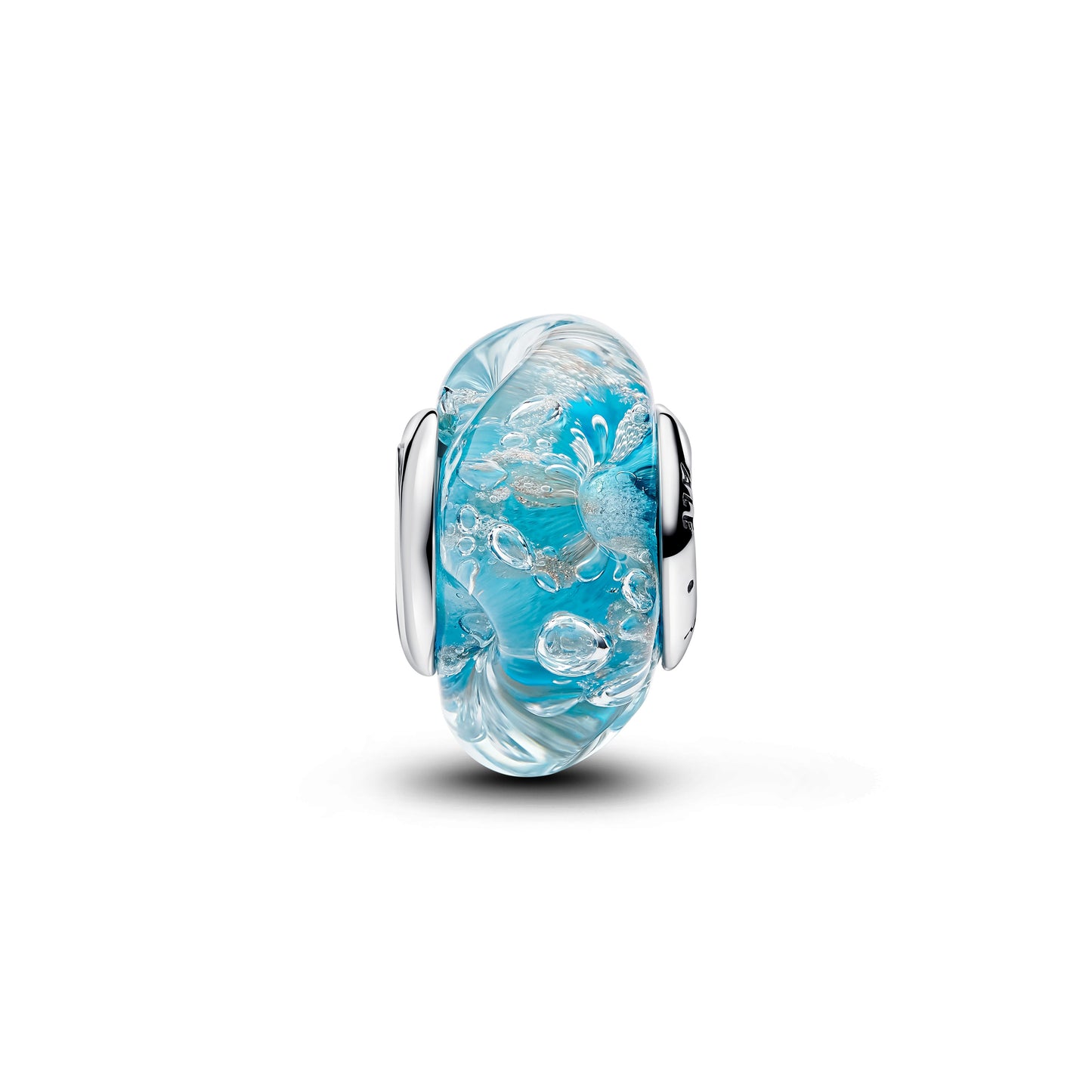 Turquoise Murano Glass & Glitter Charm Premium Fashion Jewelry Gift Collection
