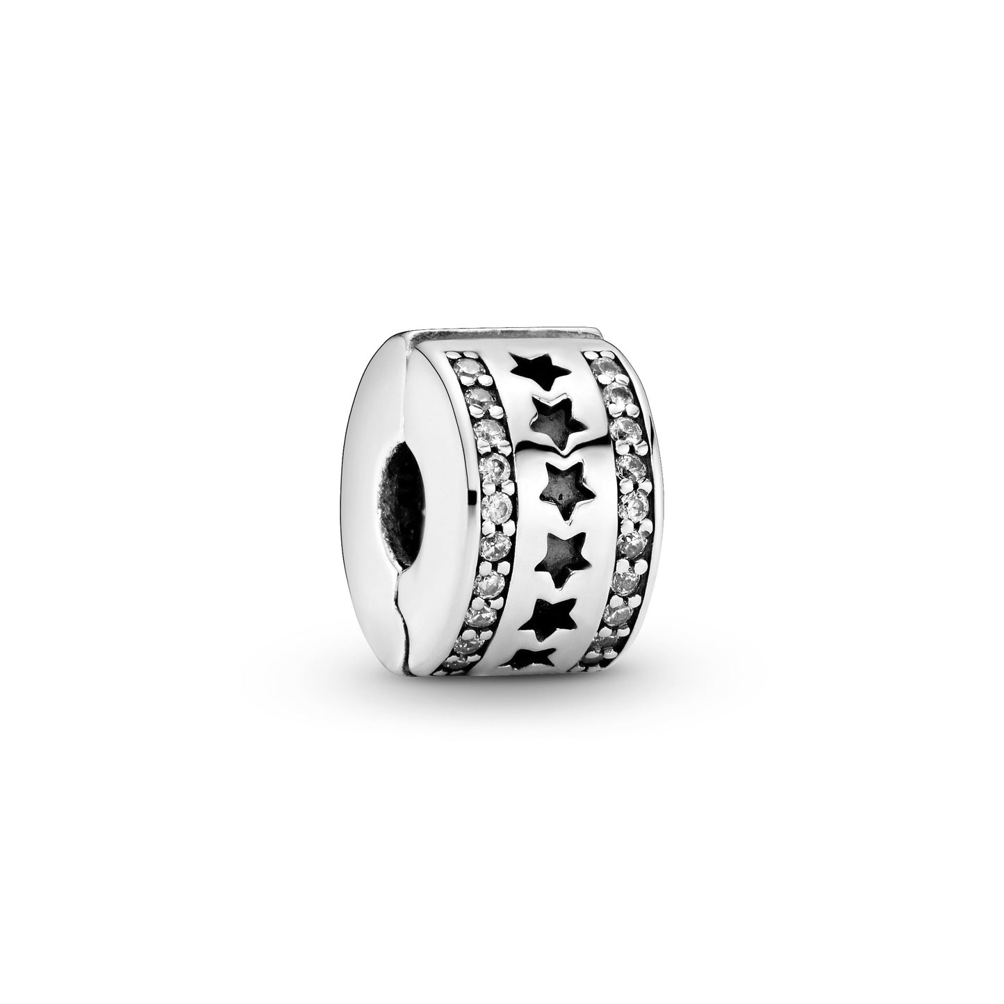 Row of Stars Clip Charm Premium Fashion Jewelry Gift Collection