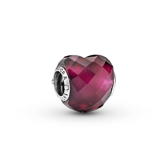 Fuchsia Pink Heart Charm Premium Fashion Jewelry Gift Collection