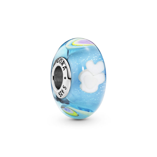 Rainbow Murano Glass Charm Premium Fashion Jewelry Gift Collection
