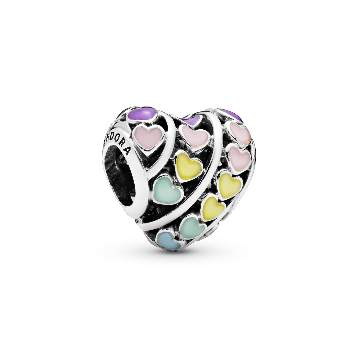 Rainbow Hearts Charm Premium Fashion Jewelry Gift Collection