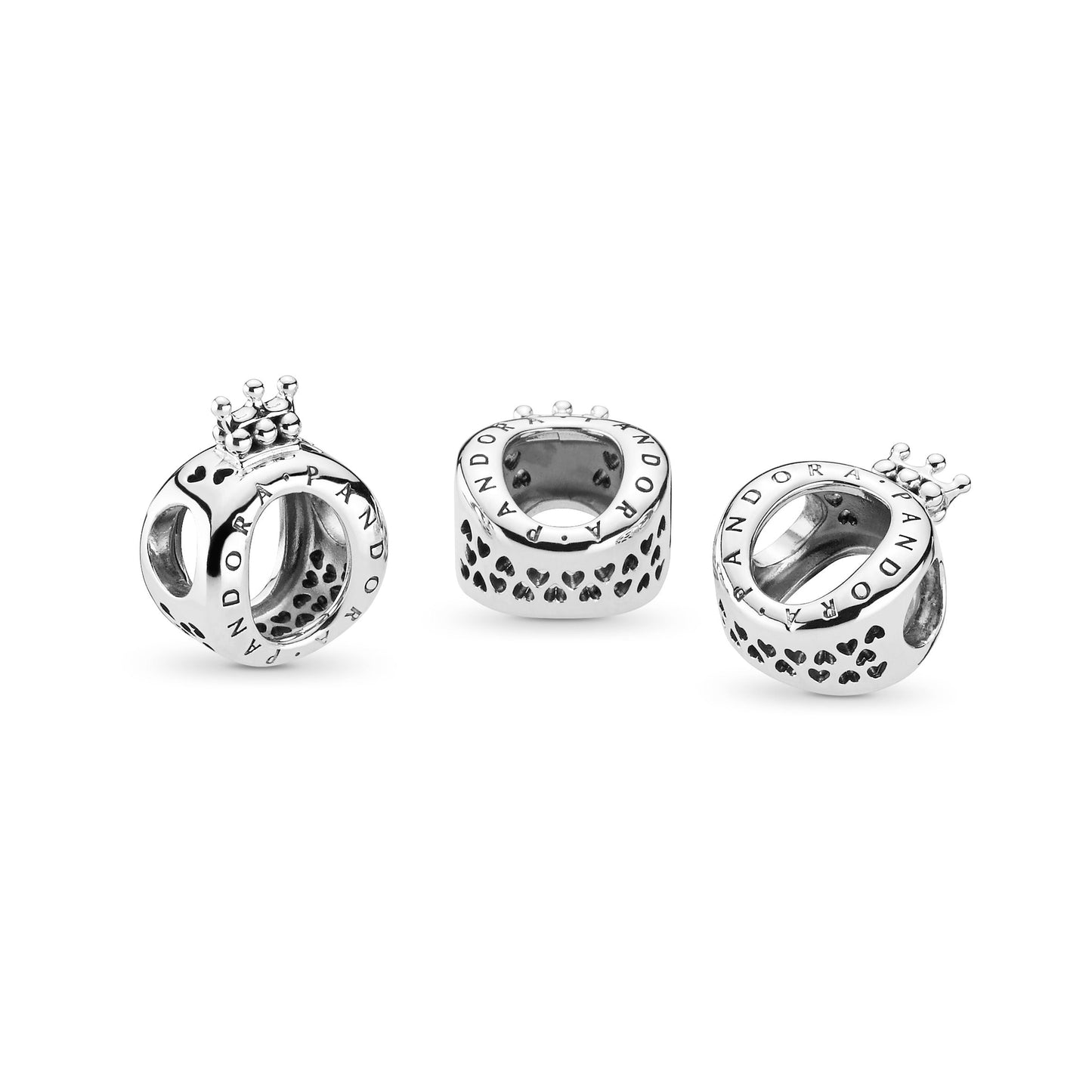 Pandora Crown O Logo Charm Premium Fashion Jewelry Gift Collection