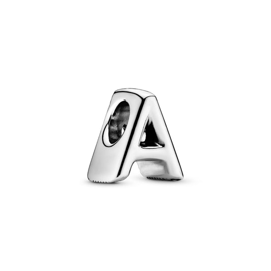 Letter A Alphabet Charm Premium Fashion Jewelry Gift Collection
