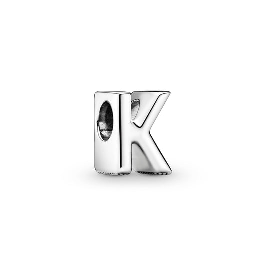 Letter K Alphabet Charm Premium Fashion Jewelry Gift Collection