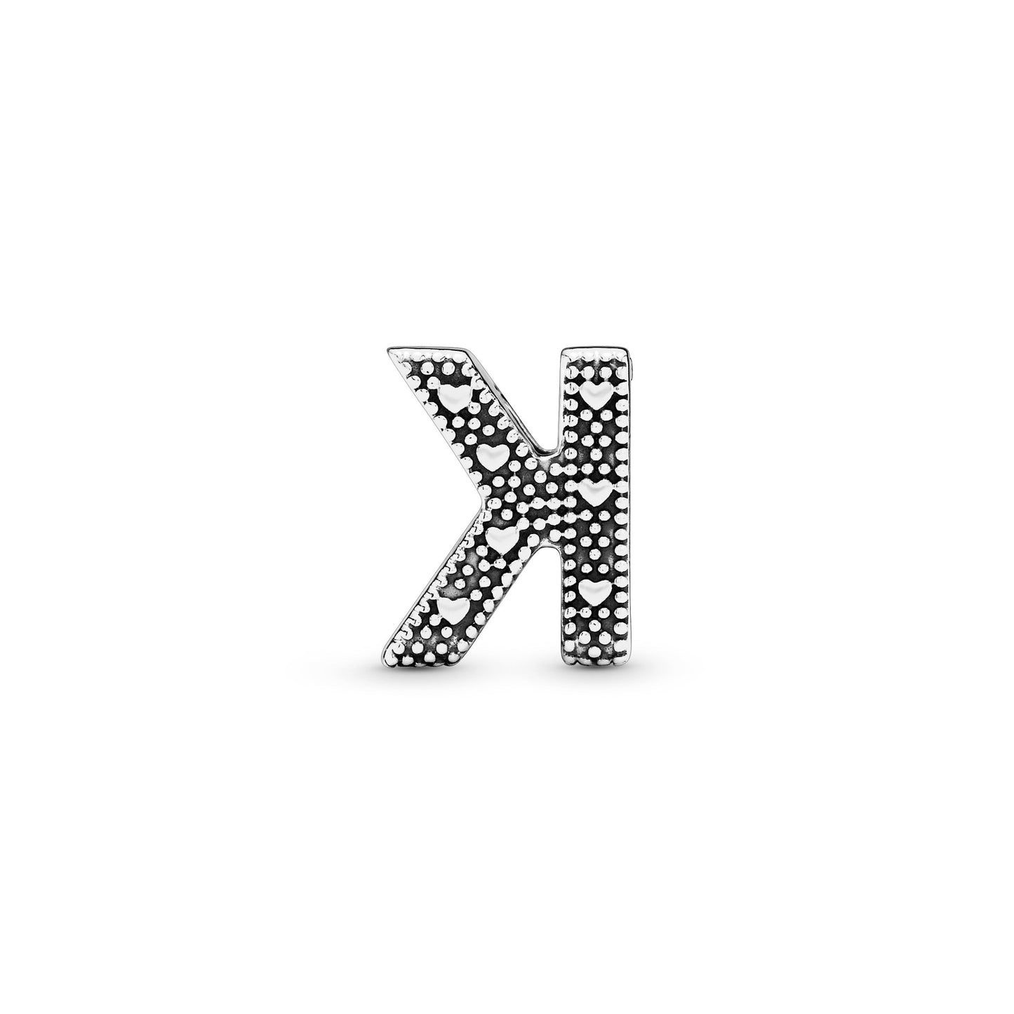 Letter K Alphabet Charm Premium Fashion Jewelry Gift Collection