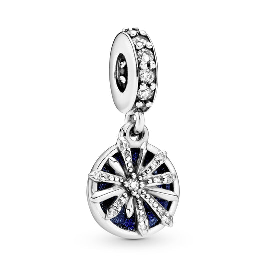 Dazzling Wishes Fireworks Dangle Charm Premium Fashion Jewelry Gift Collection