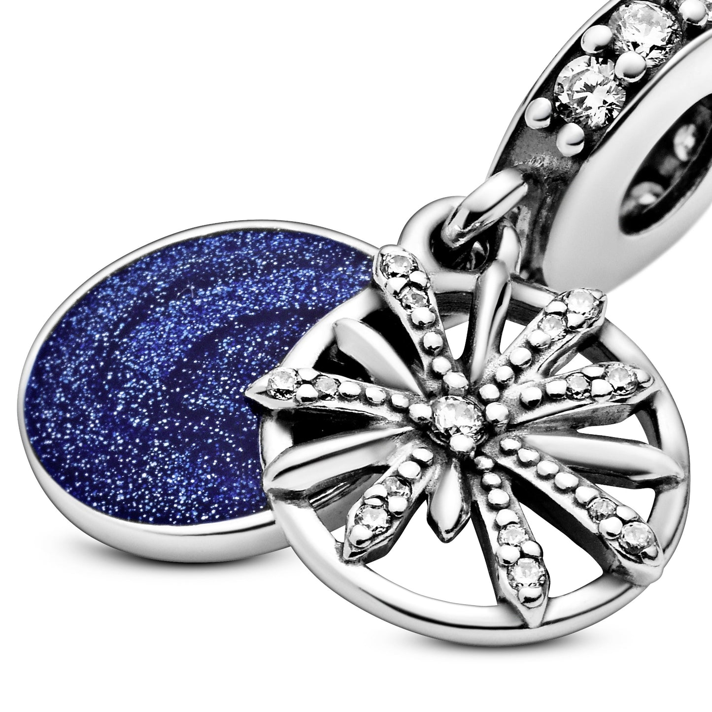 Dazzling Wishes Fireworks Dangle Charm Premium Fashion Jewelry Gift Collection