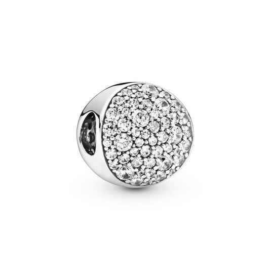 Round Pavé Charm Premium Fashion Jewelry Gift Collection
