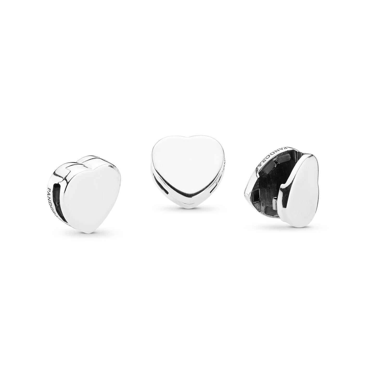 Simple Heart Clip Charm Premium Fashion Jewelry Gift Collection