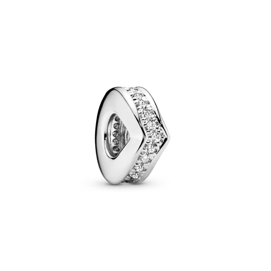 Sparkling Wishbone Spacer Charm Premium Fashion Jewelry Gift Collection