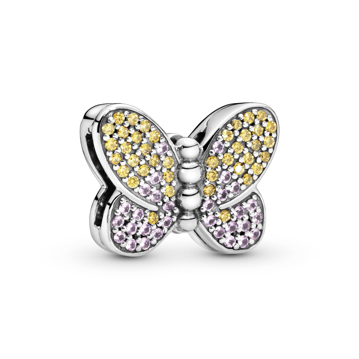 Pavé Butterfly Clip Charm Premium Fashion Jewelry Gift Collection