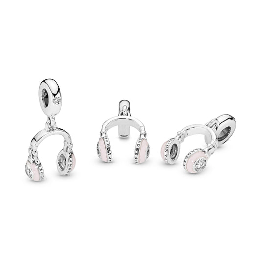 Headphones Dangle Charm Premium Fashion Jewelry Gift Collection