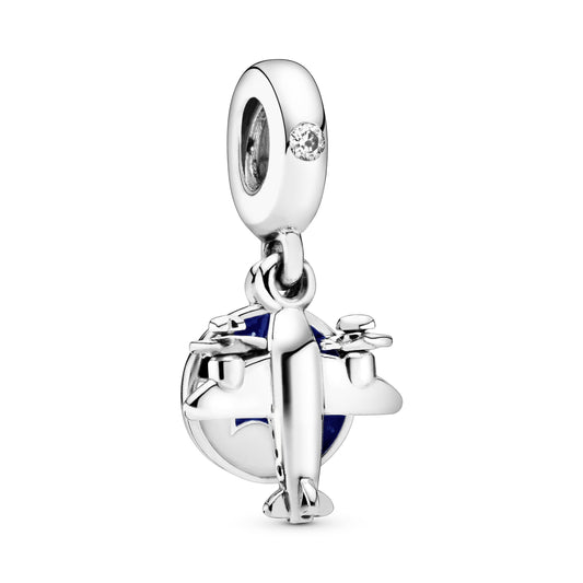 Propeller Plane Dangle Charm Premium Fashion Jewelry Gift Collection