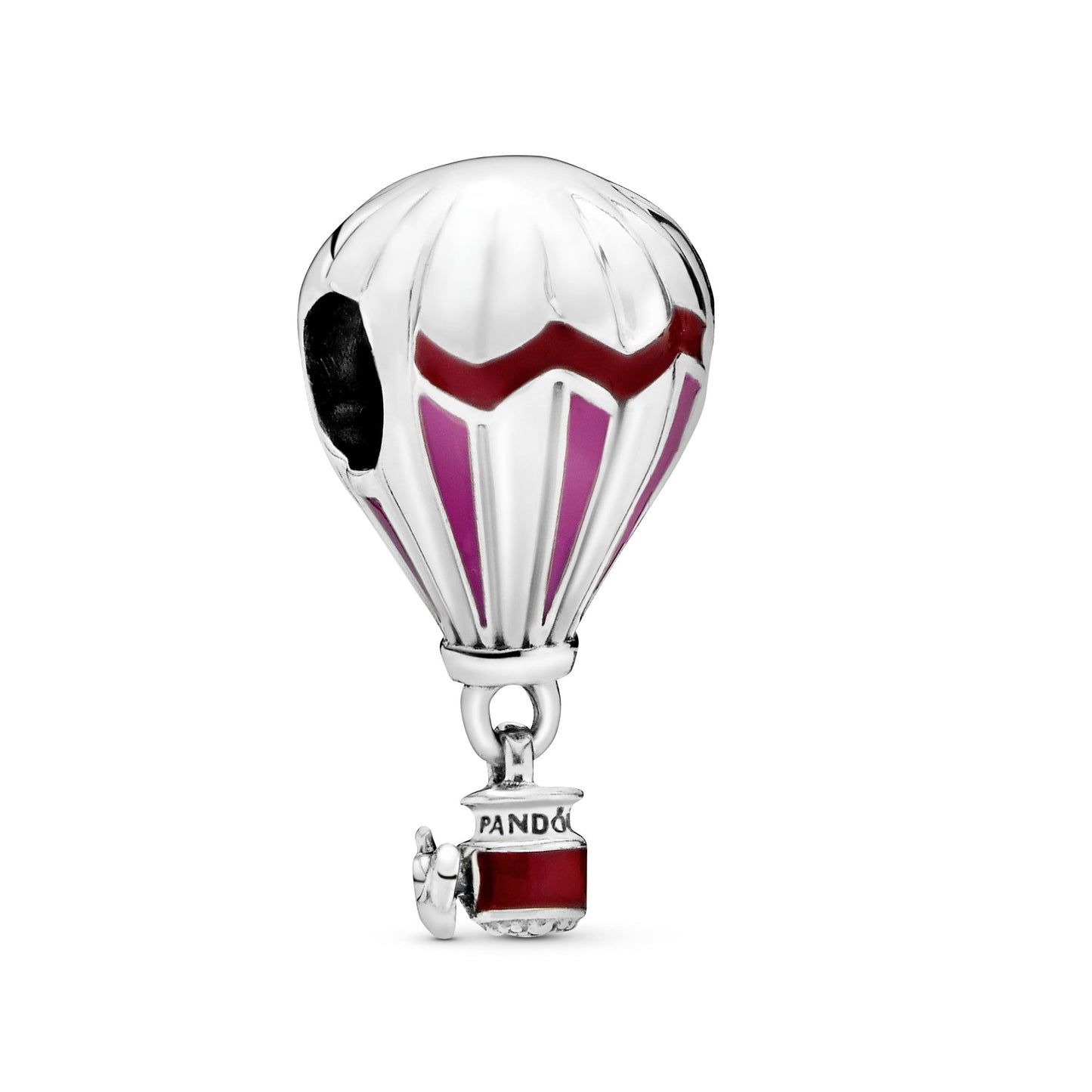 Red Hot Air Balloon Travel Charm Premium Fashion Jewelry Gift Collection