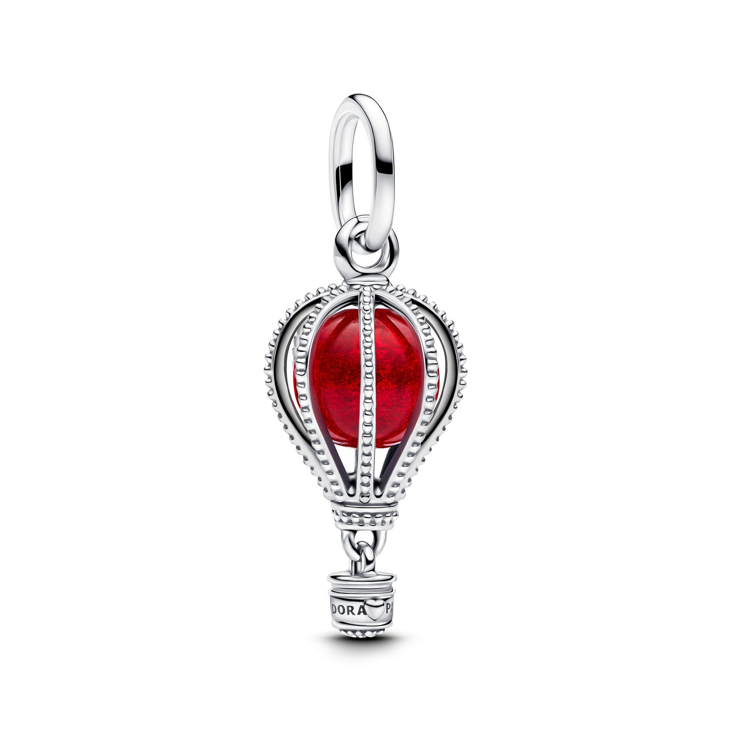 Hot Air Balloon Murano Glass Dangle Charm Premium Fashion Jewelry Gift Collection