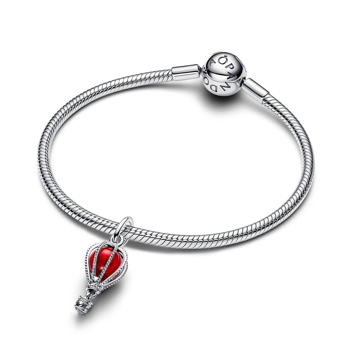 Hot Air Balloon Murano Glass Dangle Charm Premium Fashion Jewelry Gift Collection