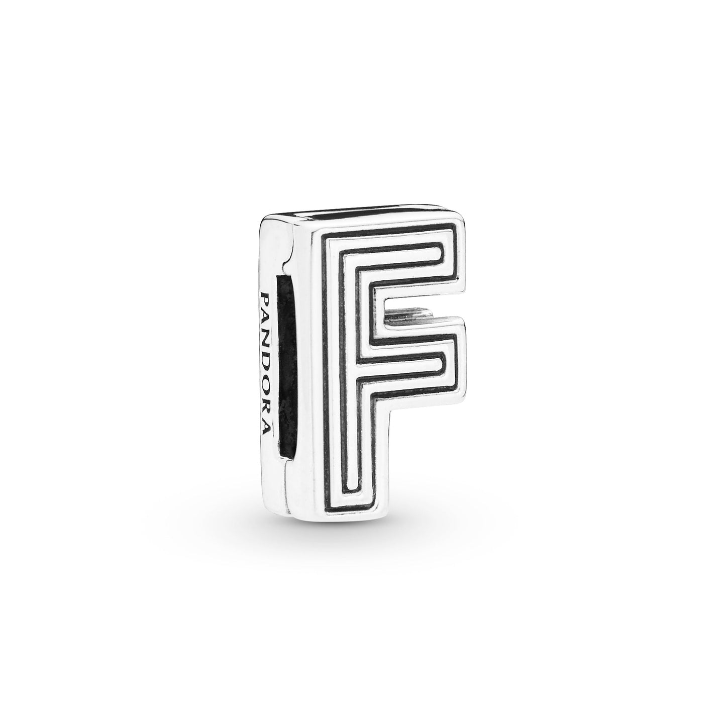 Letter F Clip Charm Premium Fashion Jewelry Gift Collection