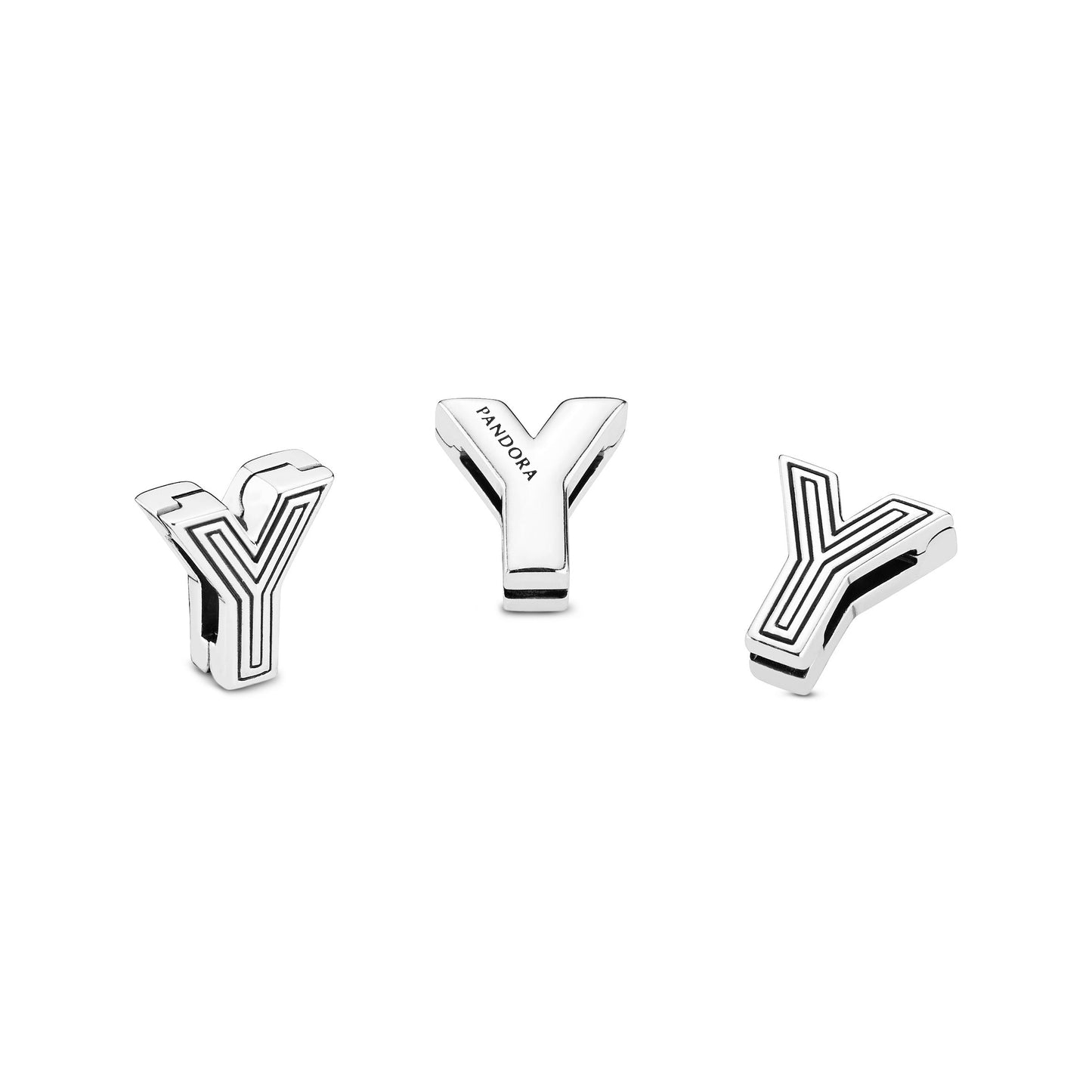 Letter Y Clip Charm Premium Fashion Jewelry Gift Collection