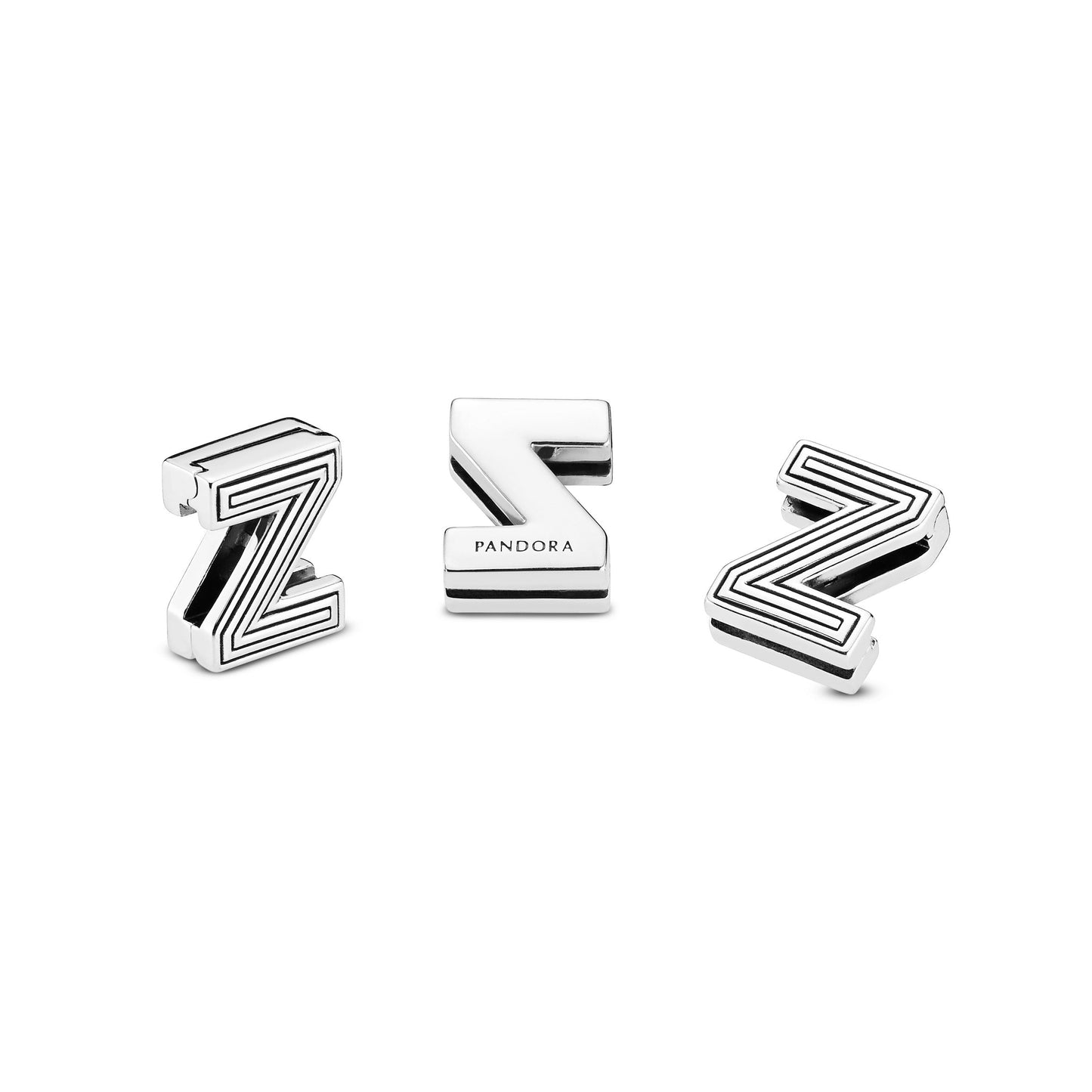 Letter Z Clip Charm Premium Fashion Jewelry Gift Collection