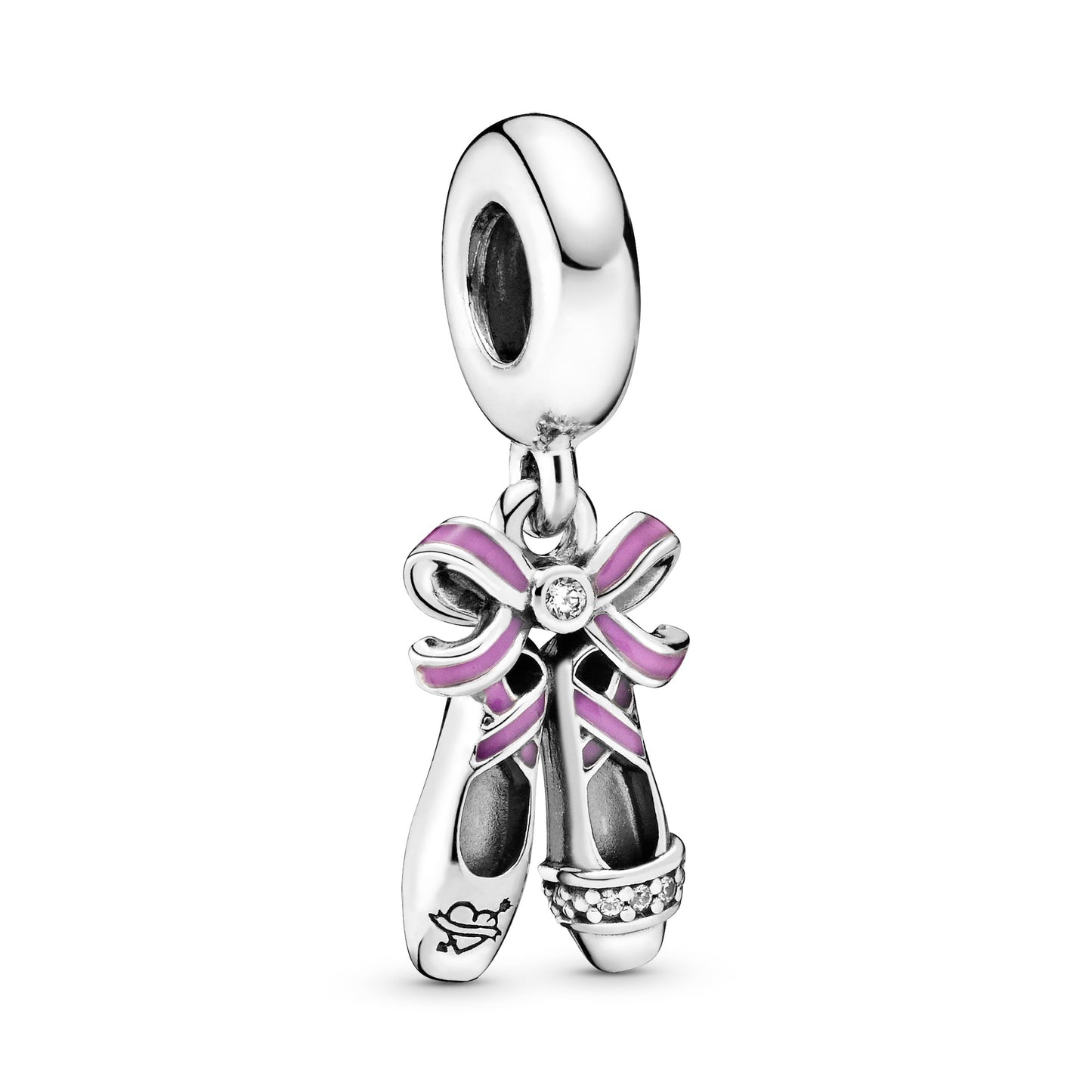 Pink Ballerina Shoes Dangle Charm Premium Fashion Jewelry Gift Collection